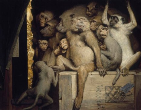 767px-Gabriel_Cornelius_von_Max,_1840-1915,_Monkeys_as_Judges_of_Art,_1889